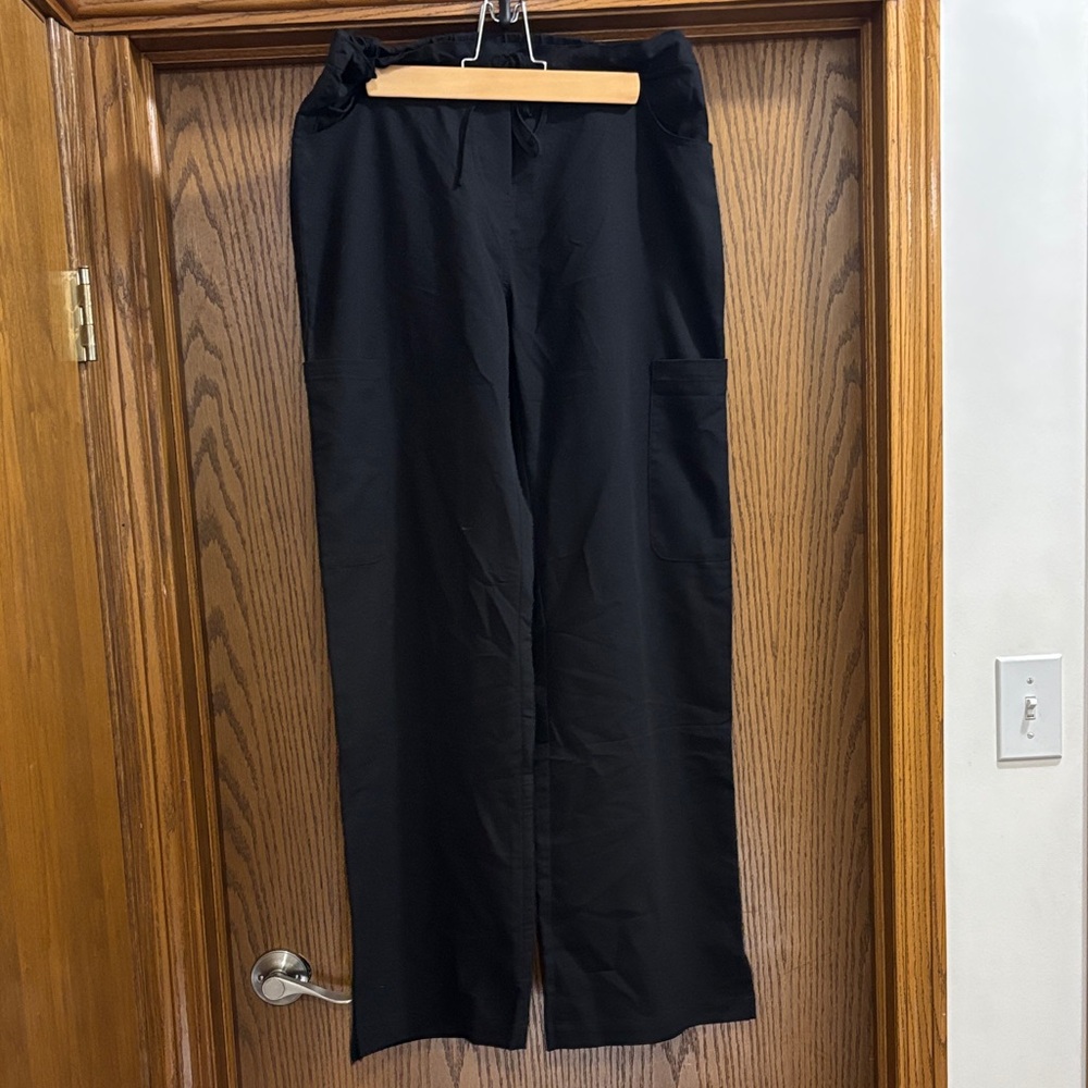 Elegant Black Women's Straight Leg Pants